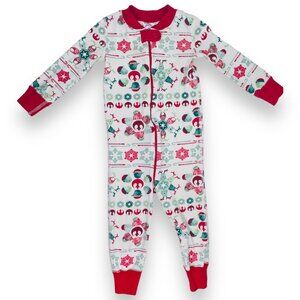 Hanna Andersson Star Wars Christmas Holiday Zipper Sleeper Pajamas 80cm 18-24m